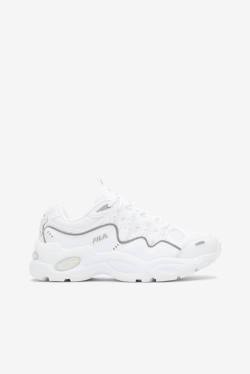 White Women's Fila Nitra Sneakers | Fila145DJ