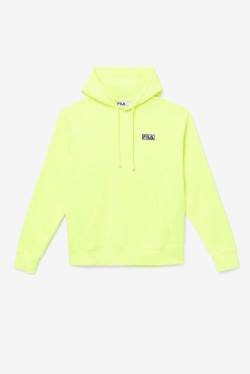 Yellow / Black Men's Fila Algot Hoodie | Fila749NO