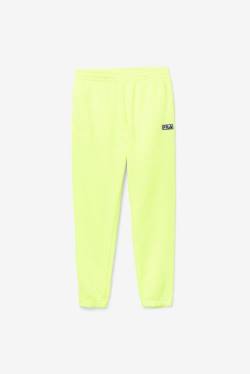 Yellow / Black Men's Fila Garin Jogger Pants | Fila290DK