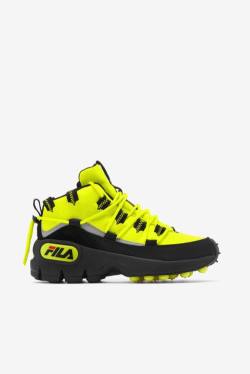 Yellow / Black / Red Women's Fila Grant Hill 1 X Trailpacer Boots | Fila650SO