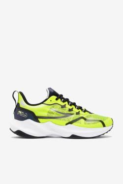 Yellow / Black / White Women's Fila Tactik 3 Impulse Sneakers | Fila076PM