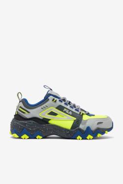 Yellow / Dark Grey / Blue Men's Fila Oakmont TR Sneakers | Fila428PV