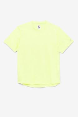 Yellow Men's Fila Pickleball Scallop Hem Crew T Shirts | Fila487YH