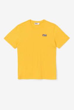 Yellow Men's Fila Skylar Tee T Shirts | Fila734UV