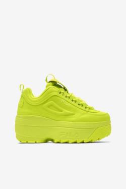 Yellow Women's Fila Disruptor 2 Wedge Sneakers | Fila061NV