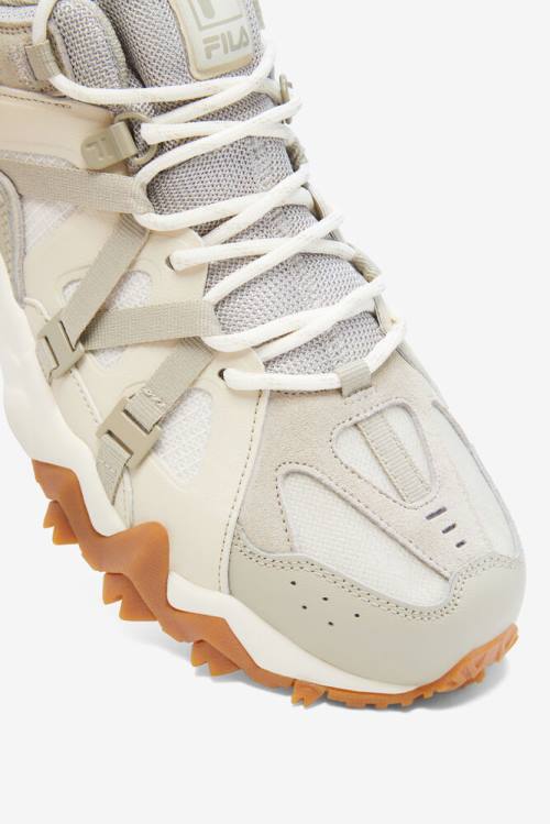 Beige Men's Fila Excursion Sneakers | Fila347FV