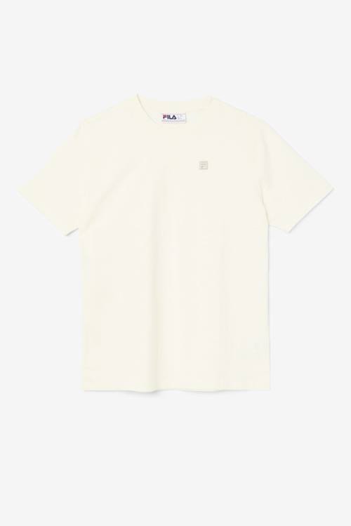 Beige Women\'s Fila Doran Tee T Shirts | Fila749MQ