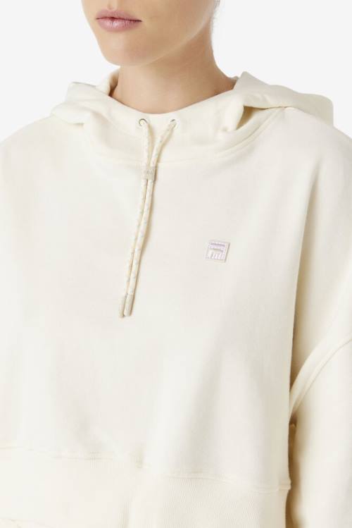 Beige Women's Fila Evangeline Hoodie | Fila408BY