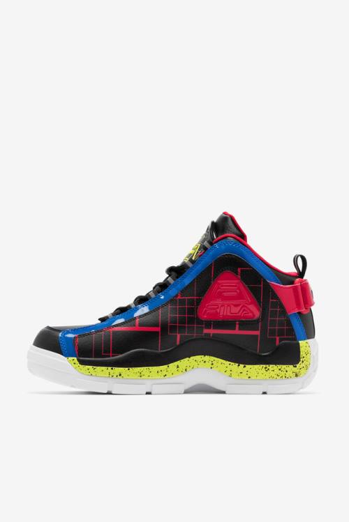 Black / Blue / Red Men's Fila Grant Hill 2 Sneakers | Fila950SQ