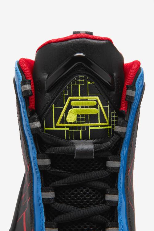 Black / Blue / Red Men's Fila Grant Hill 2 Sneakers | Fila950SQ