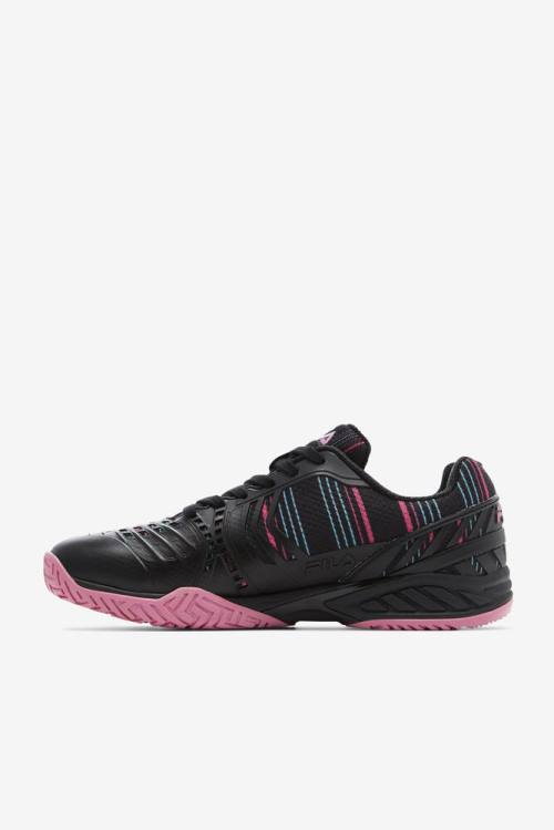 Black / Blue / Rose Men's Fila Axilus 2.5 Energized Tennis Shoes | Fila972MQ