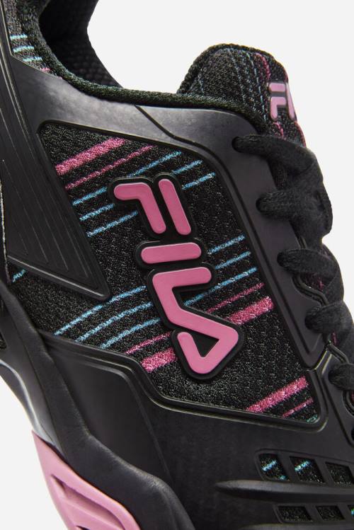 Black / Blue / Rose Men's Fila Axilus 2.5 Energized Tennis Shoes | Fila972MQ