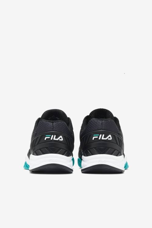 Black / Blue / Turquoise Women's Fila Axilus 2 Energized Tennis Shoes | Fila654TB