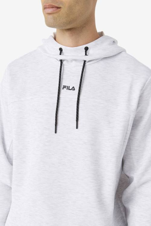 Black Men's Fila Aadheen Hoodie | Fila126HA