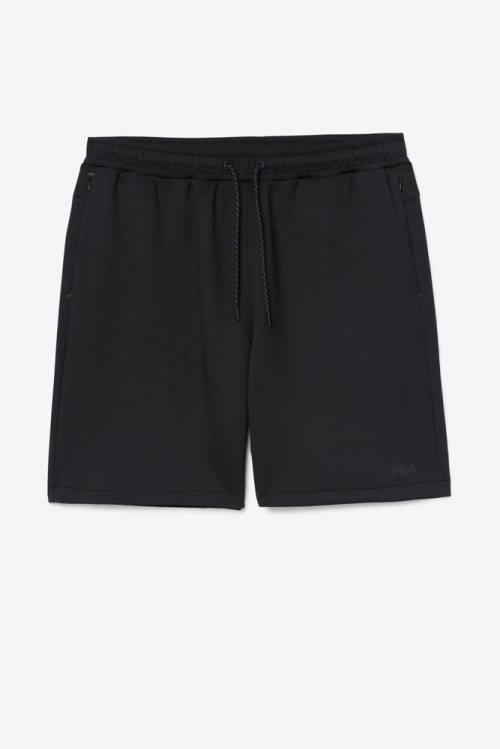 Black Men\'s Fila Balban Shorts | Fila369AO