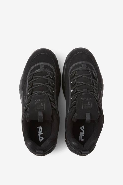 Black Men's Fila Disruptor 2 Sneakers | Fila769AW