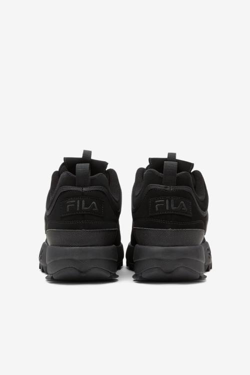 Black Men's Fila Disruptor 2 Sneakers | Fila769AW