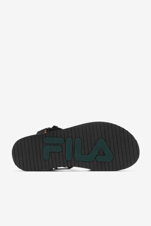 Black Men's Fila Drifter Dns Slides | Fila193AR