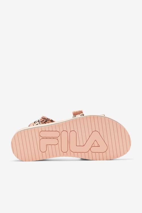 Black Men's Fila Drifter Ts Bandana Sandals | Fila728XW