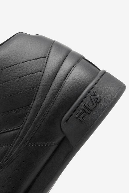 Black Men's Fila F-13 Sneakers | Fila045TP