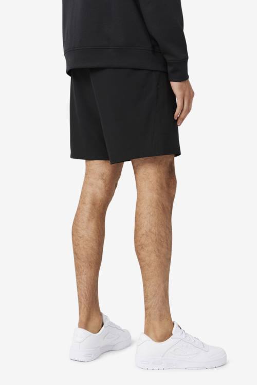 Black Men's Fila Finula Shorts | Fila187YW