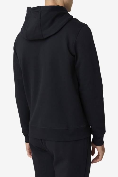 Black Men's Fila Godfrey Hoodie | Fila421CR