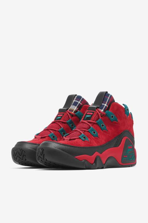 Black Men's Fila Grant Hill 1 Sneakers | Fila038HG