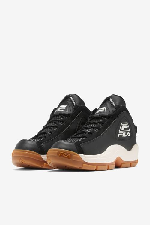 Black Men's Fila Grant Hill 2 Woven Sneakers | Fila850CV