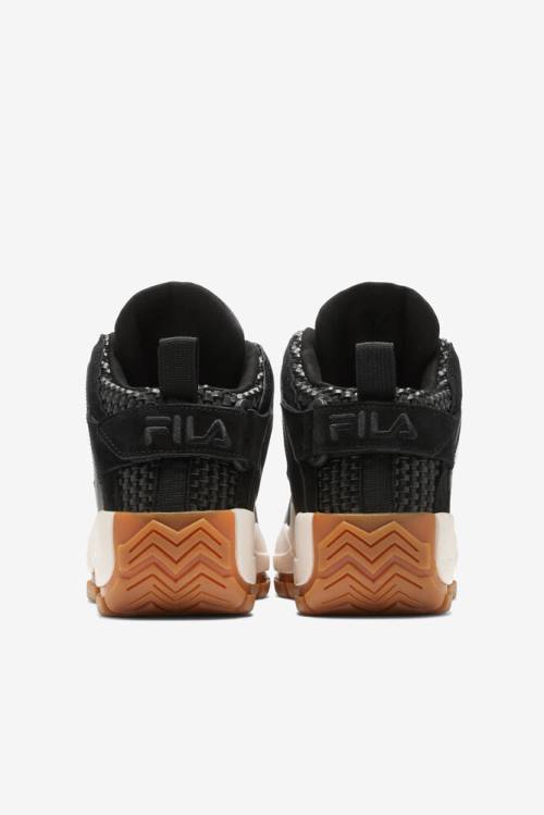 Black Men's Fila Grant Hill 2 Woven Sneakers | Fila850CV