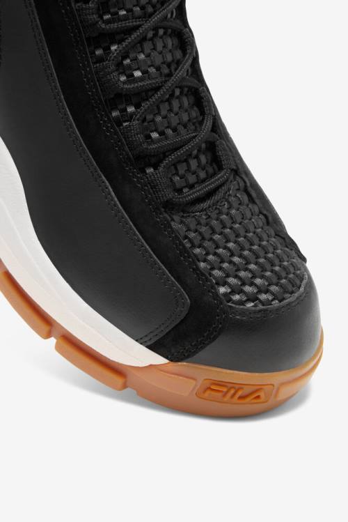 Black Men's Fila Grant Hill 2 Woven Sneakers | Fila850CV