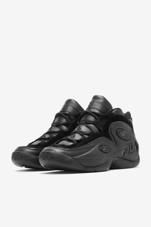 Black Men's Fila Grant Hill 3 Sneakers | Fila085VN