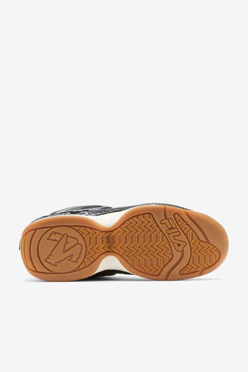 Black Men's Fila Grant Hill 3 Woven Sneakers | Fila239DN