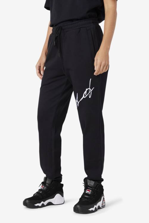 Black Men's Fila Grant Hill Orson Pants | Fila124CL