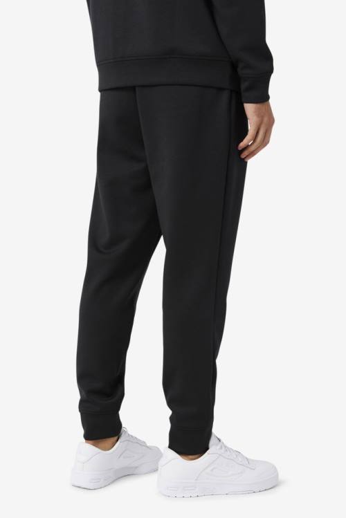 Black Men's Fila Himmat Jogger Pants | Fila531MQ