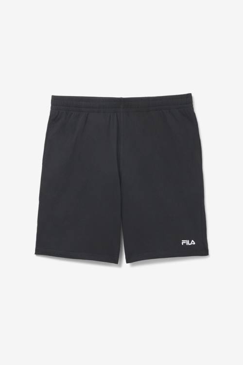 Black Men\'s Fila Jonco Shorts | Fila642XZ