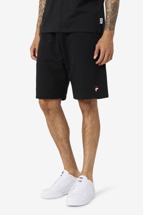 Black Men's Fila Kasta Shorts | Fila128JG