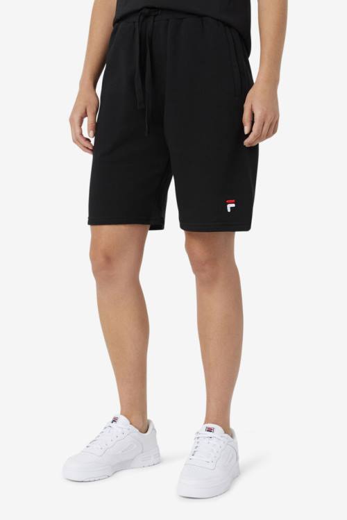 Black Men's Fila Kasta Shorts | Fila128JG