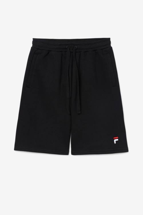 Black Men\'s Fila Kasta Shorts | Fila128JG