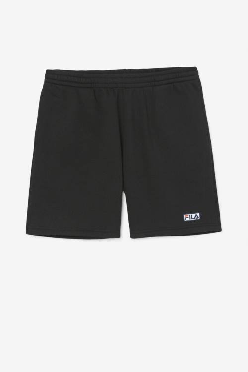 Black Men\'s Fila Kylan Shorts | Fila261TM