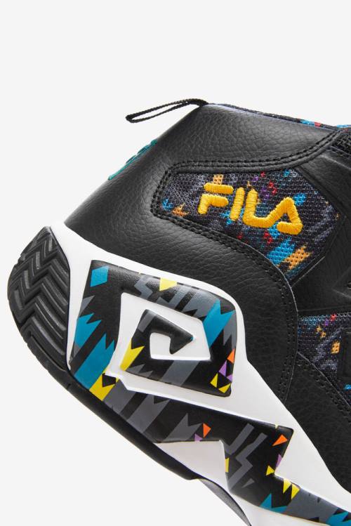 Black Men's Fila Mb Sneakers | Fila065BS