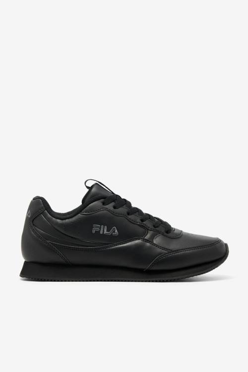 Black Men\'s Fila Panzia Sneakers | Fila645KW