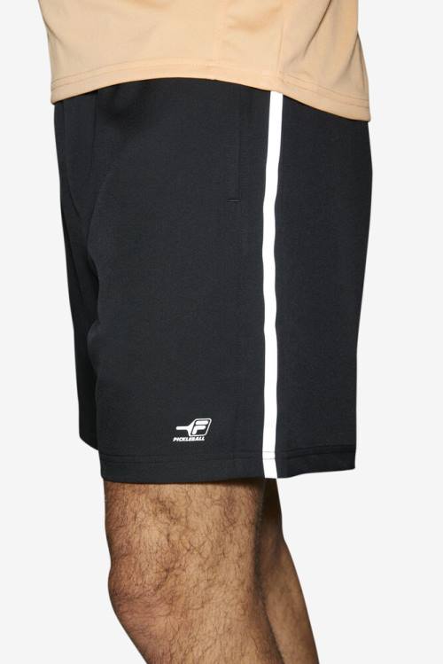 Black Men's Fila Pickleball Shorts | Fila093AZ