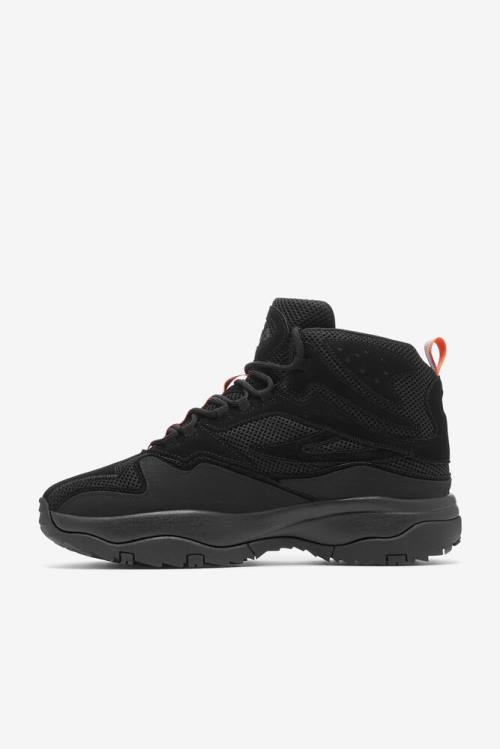 Black Men's Fila Ranger Boots | Fila243SY