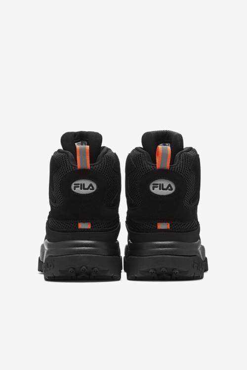 Black Men's Fila Ranger Boots | Fila243SY