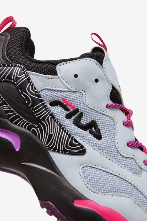 Black Men's Fila Ray Tracer 2 Sneakers | Fila728CR