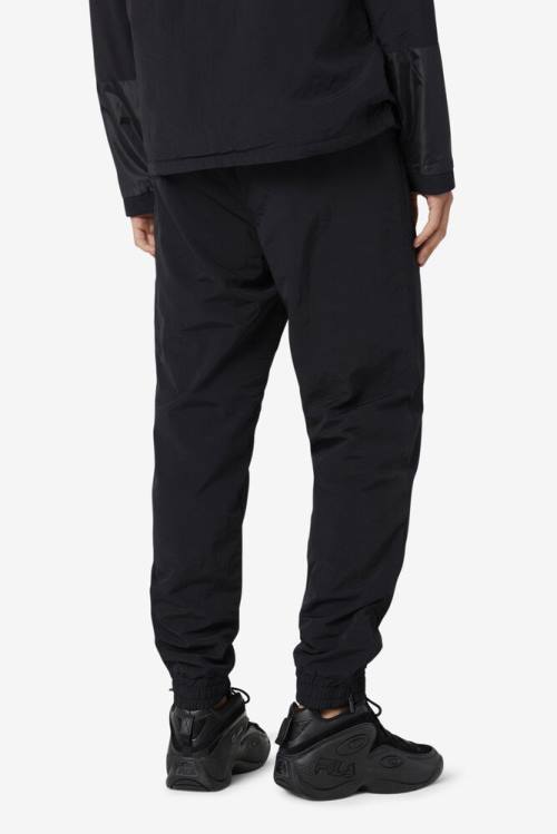 Black Men's Fila Sven Jogger Pants | Fila836GA