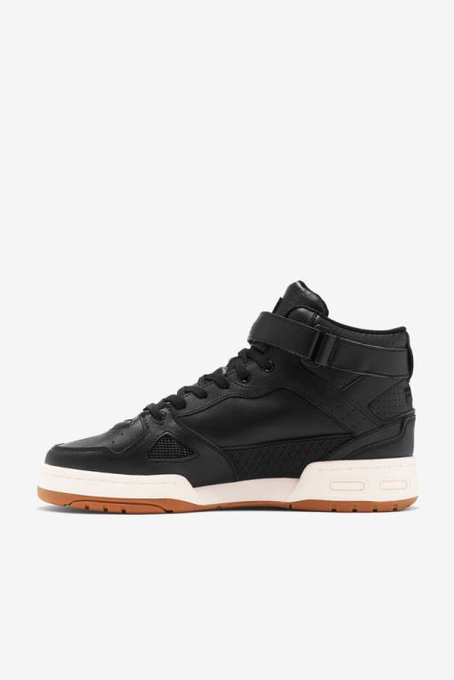 Black Men's Fila Teratach 600 Mid Sneakers | Fila975AB