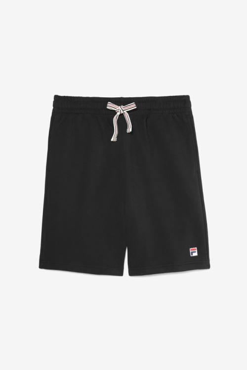 Black Men\'s Fila Vico Shorts | Fila358NO