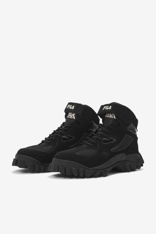 Black Men's Fila Yak Boots | Fila702CP