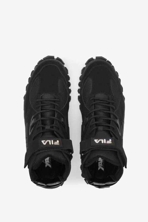 Black Men's Fila Yak Boots | Fila702CP